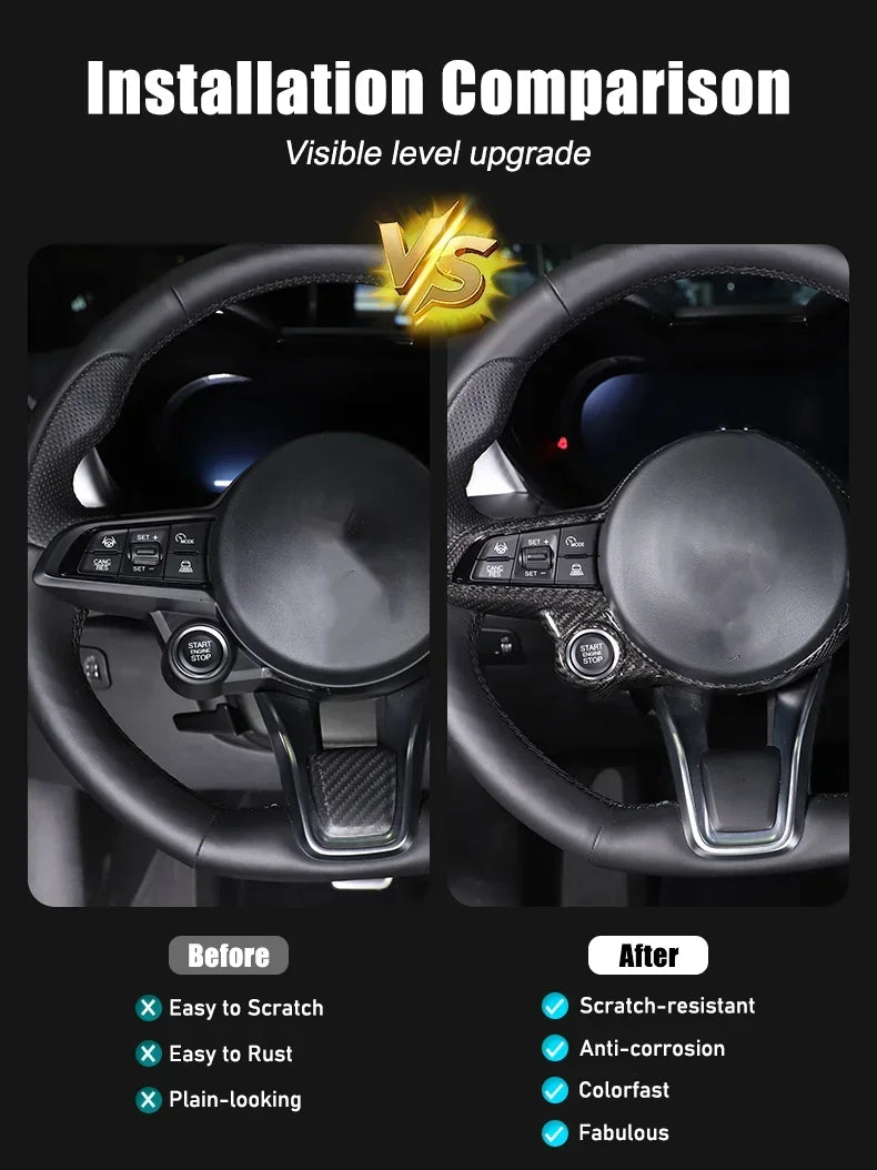 Alfa Romeo Giulia – Steering Wheel