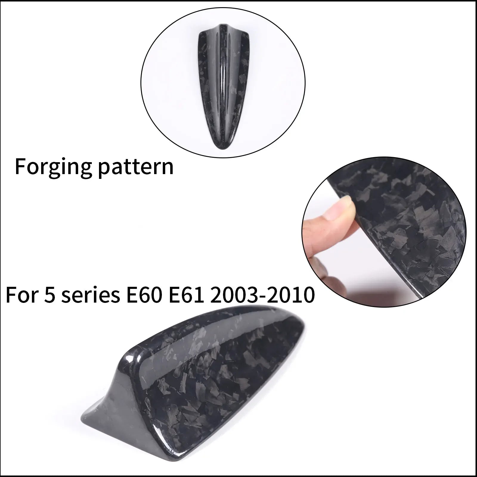 BMW 7 Series E60 – Shark Fin Antenna Cover