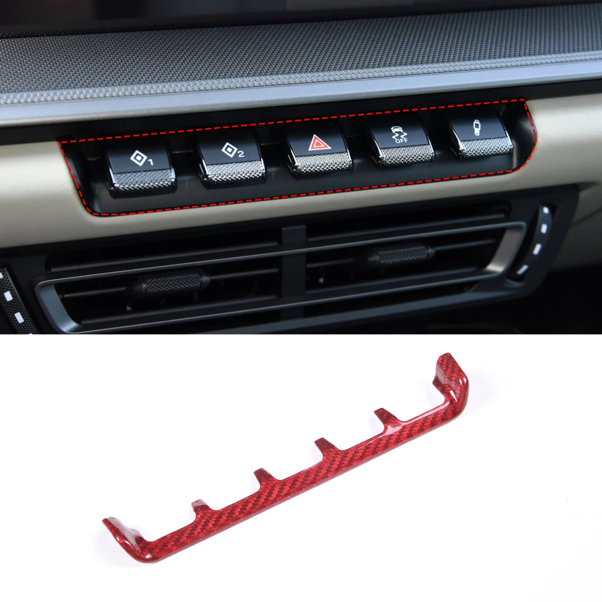 Porsche 911 – Center Console