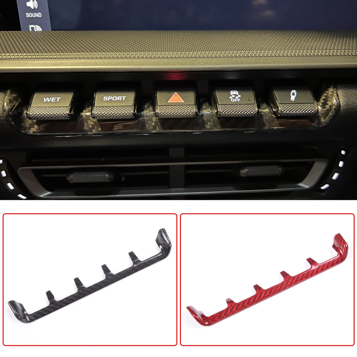 Porsche 911 – Center Console