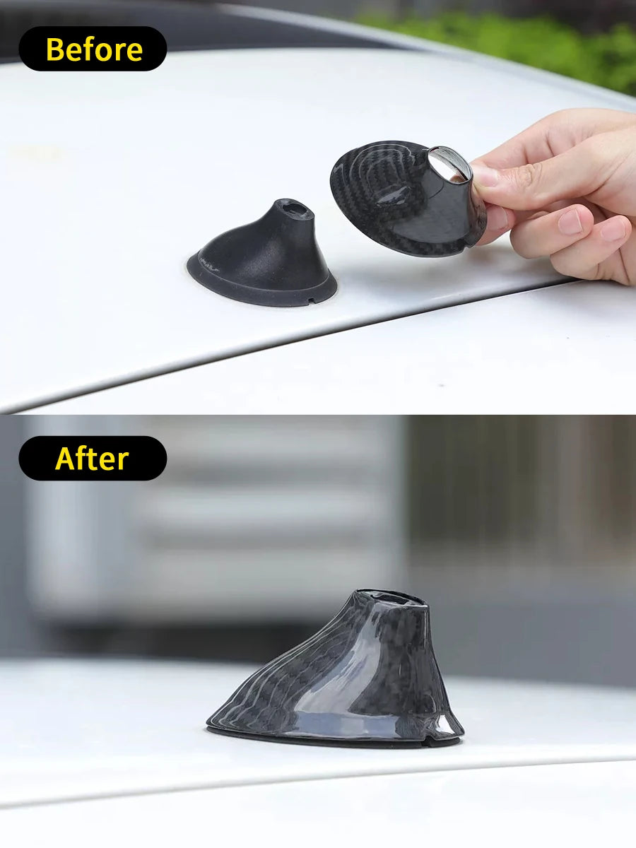 Abarth 500 – Shark Fin Antenna Cover